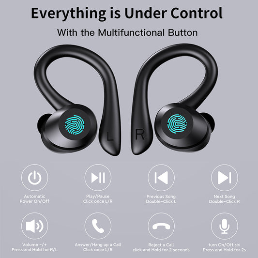 Auriculares Bluetooth Mini con Control Táctil - Modelo Privado - Image 2
