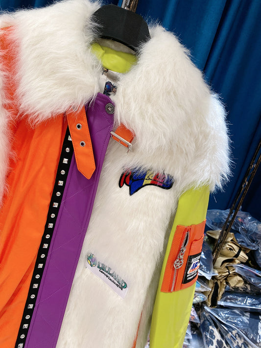 Abrigo Corto de Lana de Cordero Tusca para Mujer - Estilo Versátil Todo en Uno - Image 2