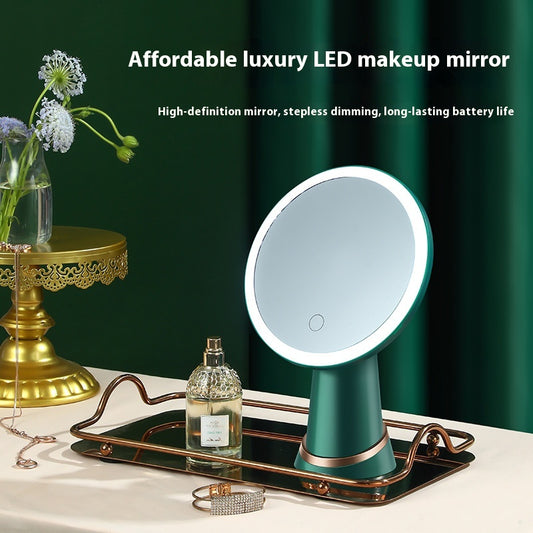 Espejo de Maquillaje LED de Escritorio con Iluminación Integrada - Image 2