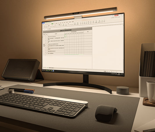 Lámpara de Escritorio LED RGB con Pantalla Digital para Dormitorio y Oficina - Image 2