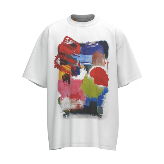 Camiseta Casual Unisex con Estampado Graffiti - Diseño Urbano Trendy - Image 2