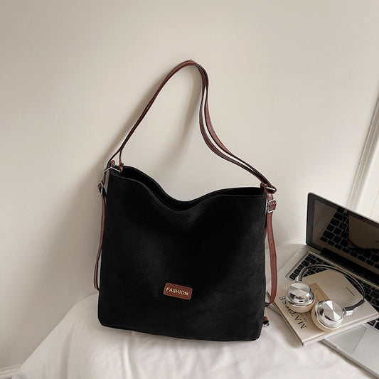 Bolso Bandolera Vintage de Color Liso - Versátil y Atemporal - Image 2