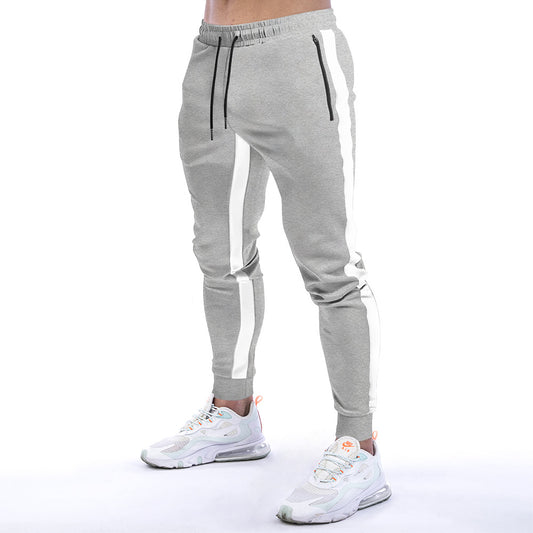 Pantalones Deportivos Fitness de Colores Sólidos para Hombre - Image 2