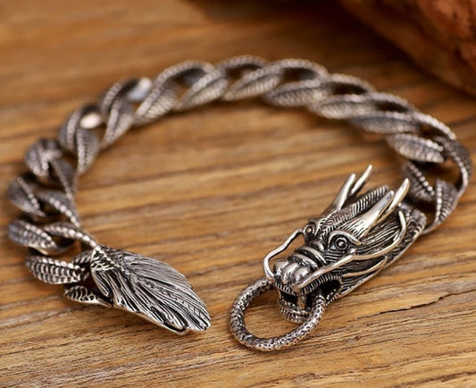 Pulsera de Dragón para Hombre - Estilo Trendy con Personalidad - Image 2