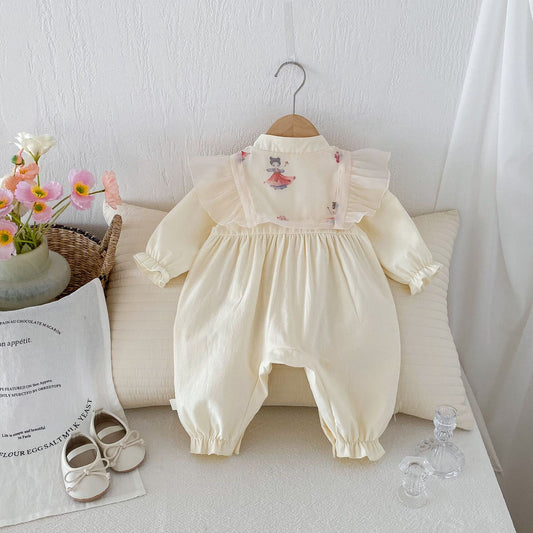 Jumpsuit Elegante Estilo Occidental para Niña Todo el Año - Image 2