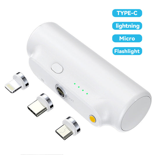 Cargador Magnético de Emergencia 5000 mAh con Absorción Rápida - Image 2