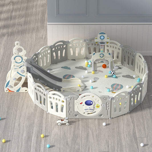Tapete de Gateo y Corral de Juego para Niños - Image 2