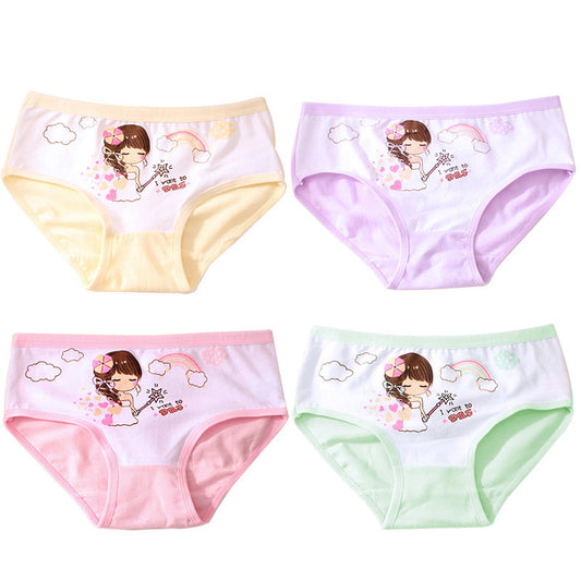 Calzones Boxer de Algodón Puro para Niñas - Image 2