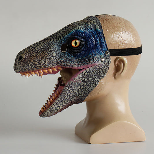 Máscara de Dinosaurio con Boca Móvil - Disfraz Halloween y Cosplay - Image 2