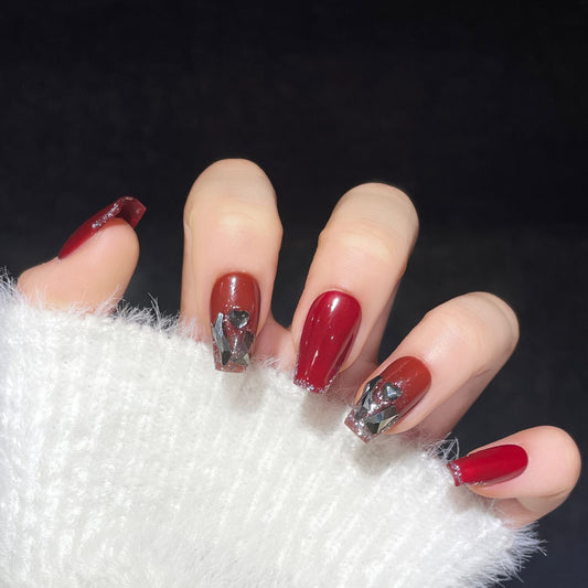 Uñas Postizas Removibles con Diseño Artístico - Image 2