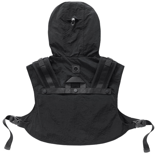 Chaleco Deportivo con Capucha y Múltiples Bolsillos - Image 2
