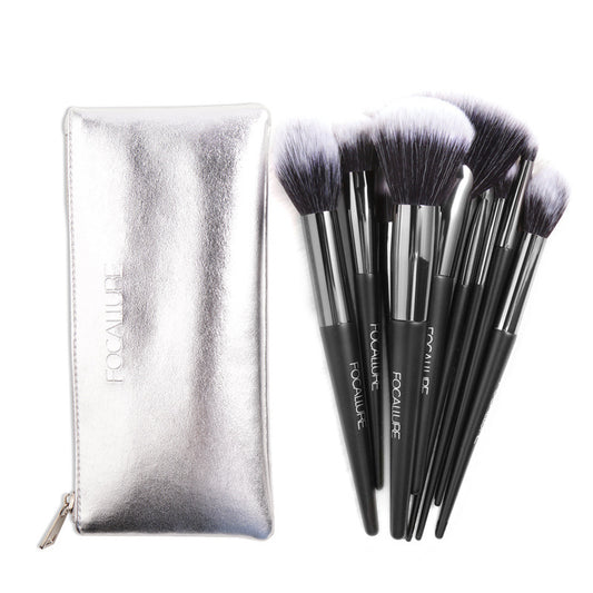 Set de 10 Brochas de Maquillaje Profesional para Principiantes - Image 2