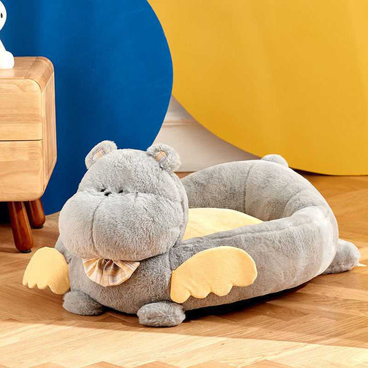 Cama Térmica Hipopótamo para Mascotas - Refugio Cálido Invierno - Image 2