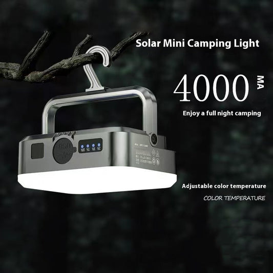 Lámpara Portátil para Campamento - Luz Ambiental de Tienda - Image 2