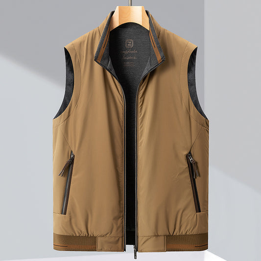 Chaleco Reversible Casual para Hombre sin Mangas - Image 2