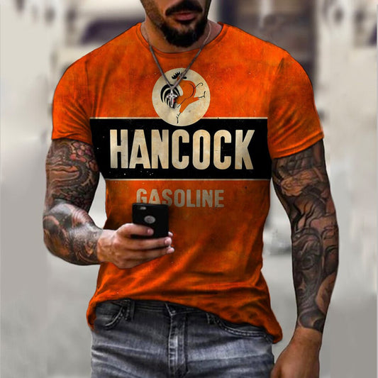 Camiseta Deportiva Slim Fit para Hombre con Estampado Moderno - Image 2
