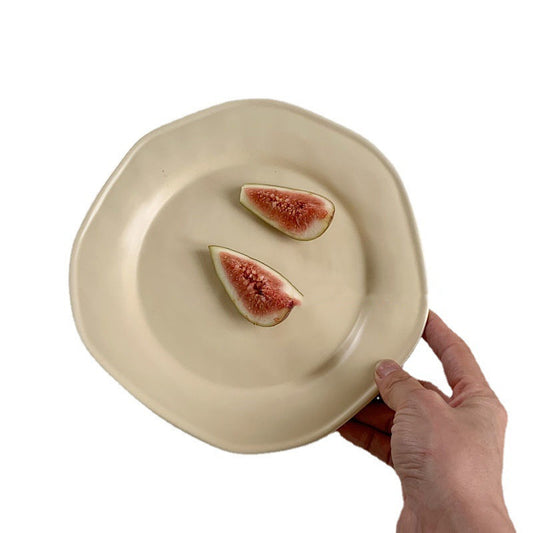 Juego de Platos y Tazones Artesanales Mate para Desayuno y Postre - Image 2
