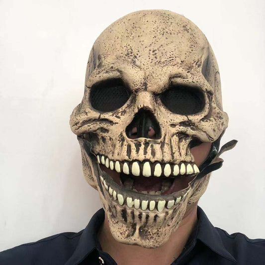 Máscara de Látex Calavera - Accesorios de Terror y Disfraces - Image 2