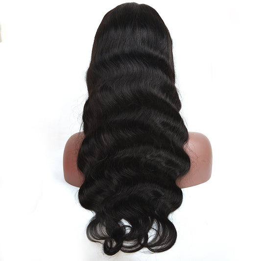 Peluca de Cabello Humano Ondulado 13X4 con Encaje Frontal - Image 2