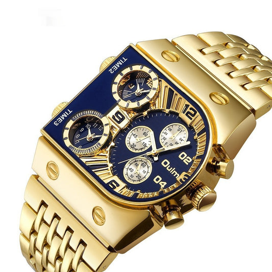 Reloj Hombre Multihuso con Esfera Grande e Iluminación Nocturna - Image 2