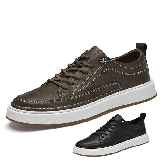 Tenis Casuales de Cuero para Hombre - Diseño Minimalista - Image 2