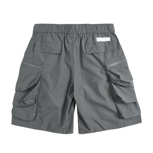 Shorts de Trabajo Hombre Verano Cintura Ajustable Bolsillos Amplios Diseño Funcional - Image 2