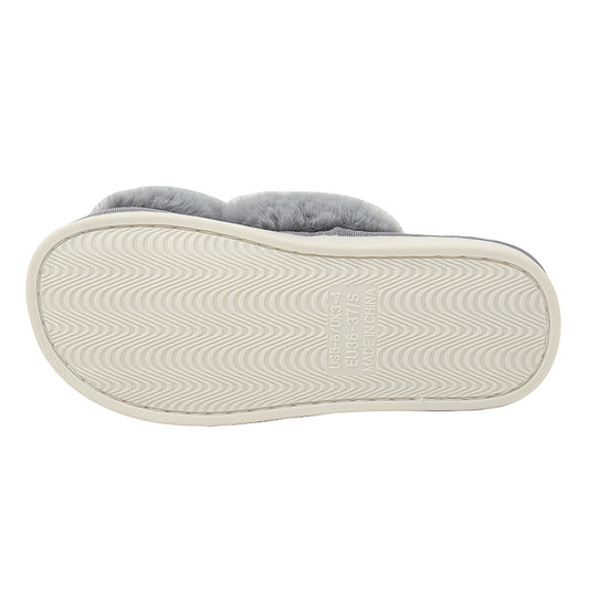 Pantuflas Invierno Cálidas con Cinturón Cruzado de Algodón - Image 2