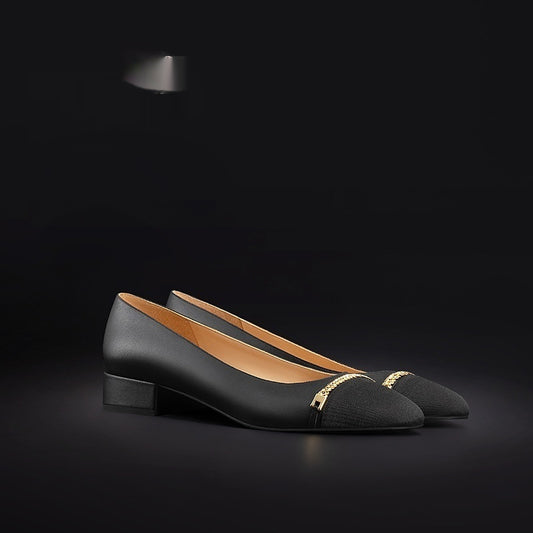 Zapatos de Cuero Suave para Mujer Talla Grande - Primavera y Otoño - Image 2