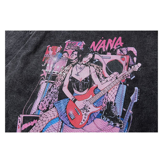 Camiseta Vintage de Manga Corta Unisex con Estampado Clásico - Image 2
