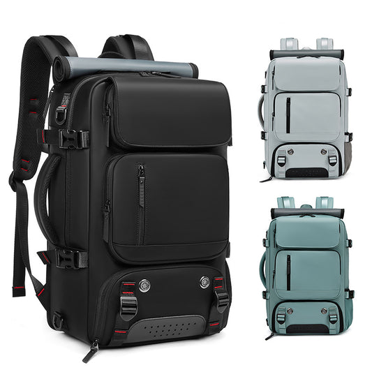 Mochila de Viaje de Gran Capacidad para Hombre con Compartimento para Laptop Impermeable - Image 2