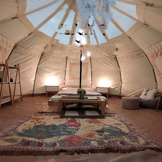 Tienda de Campaña Glamping Premium Netflix para Camping - Image 2