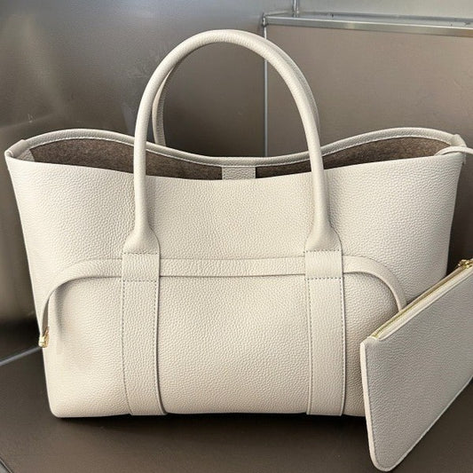Bolso de Cuero Genuino con Asa Simple para Mujer - Image 2