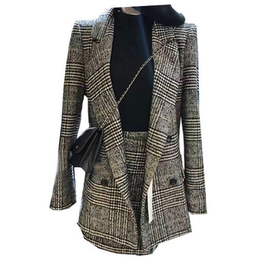 Conjunto de Falda y Blazer Slim Elegante con Aroma de Lujo - Image 2