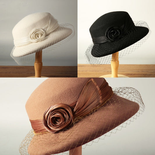 Gorro Infantil de Lana con Malla y Decoración de Pelaje - Image 2