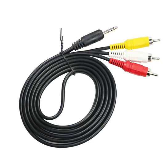 Cable de Audio y Video 3 en 1 con Conectores RCA - Decodificador TV - Image 2