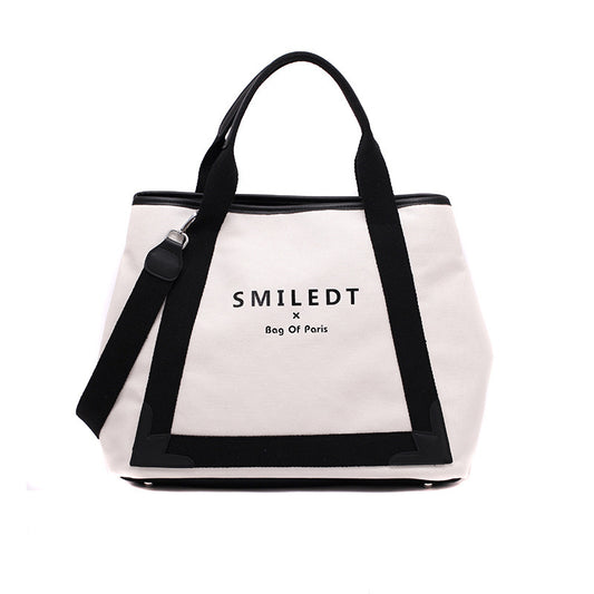 Bolso Tote Coreano de Gran Capacidad en Lona - Bolsa de Moda Versátil - Image 2