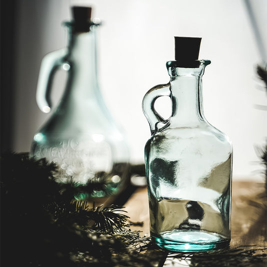 Botella de Vidrio Grueso para Aceite y Condimentos con Cierre Hermético - Image 2