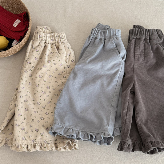 Pantalones de Pana Casual para Niñas - Comodidad y Estilo - Image 2