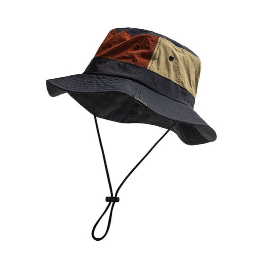 Gorro Tipo Bucket Unisex Bicolor para Senderismo y Aventuras al Aire Libre - Image 2