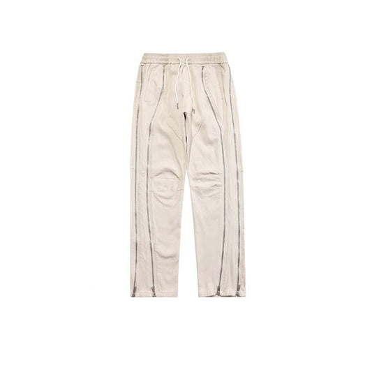 Pantalones Casuales de Forro Polar con Doble Cierre - Corte Tridimensional - Image 2
