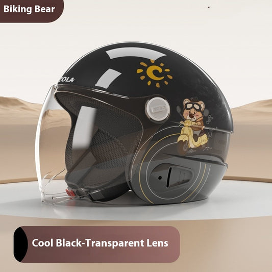 Casco Inteligente de Batería Eléctrica para Motocicleta Hombre y Mujer Todo Clima - Image 2