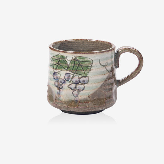 Taza Cerámica Artesanal Japonesa con Diseño Cartoon Pintado a Mano - Image 2