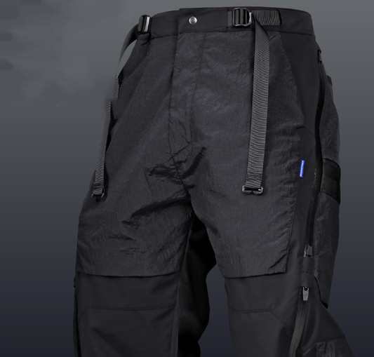 Pantalones Funcionales Impermeables con Capas y Cierre - Image 2
