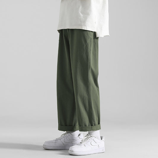 Pantalones Casuales Sueltos para Hombre - Tela Fina para Verano - Image 2