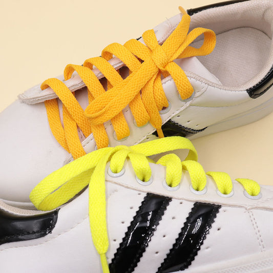 Cordones de Zapato de Malla Plana en Colores Sólidos Versátiles - Image 2