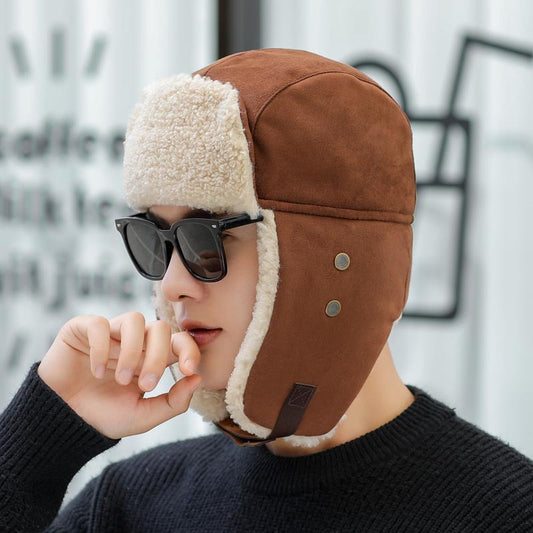 Gorro de Protección Térmica con Cobertura de Orejas - Algodón Grueso - Image 2