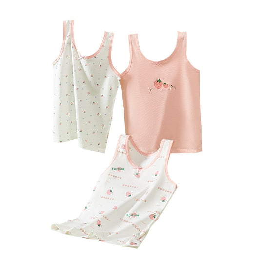 Camiseta Tirantes de Algodón para Niñas - Talla Grande - Image 2