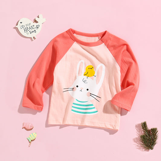 Camiseta Infantil de Algodón Puro con Manga Larga - Image 2