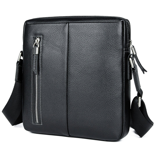 Mochila Cruzada de Cuero Vertical - Bolso de Moda Versátil - Image 2