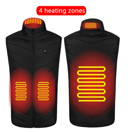 Chaleco Térmico USB Recargable 2020 - Calor Ajustable Lavable - Image 2